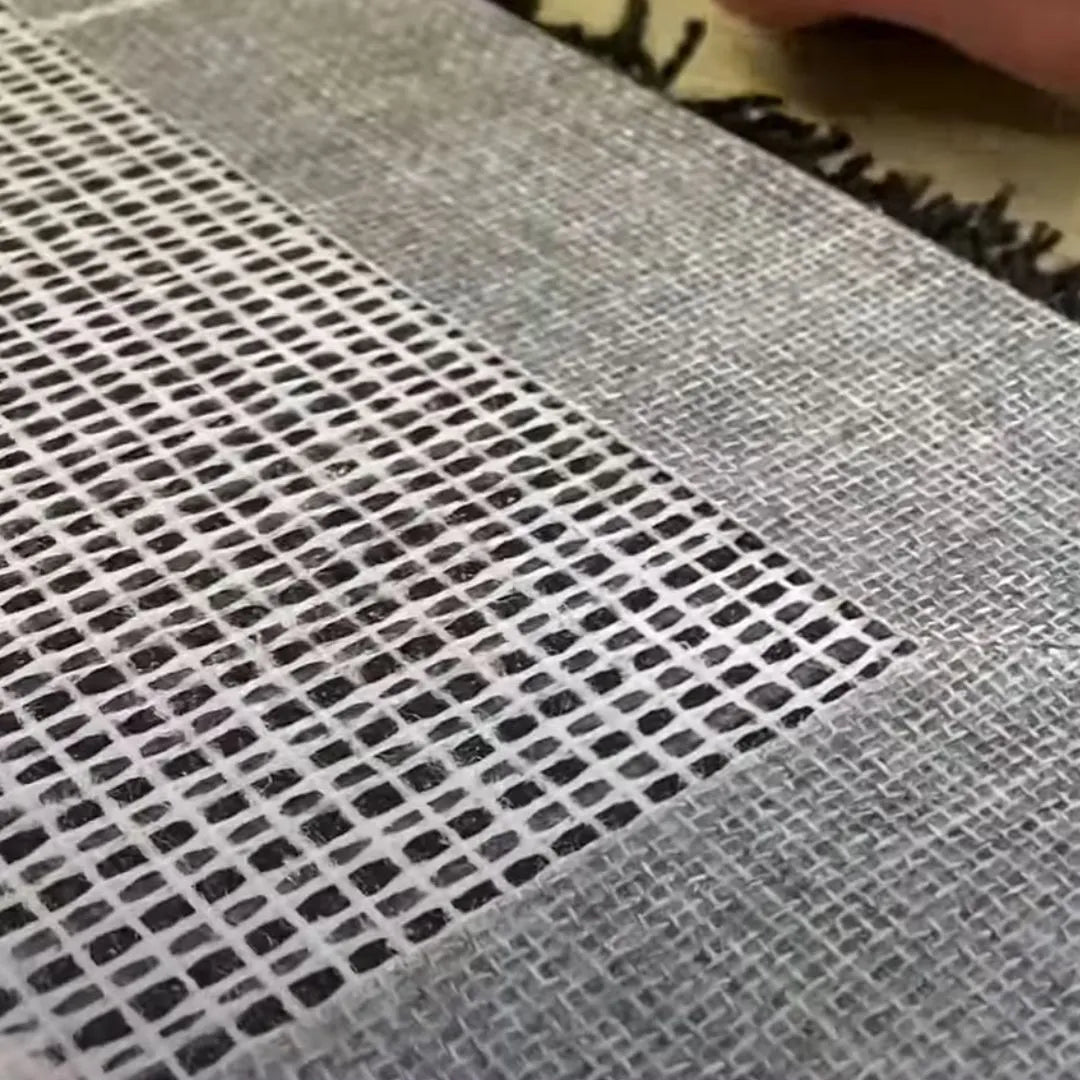 Tela/Malla para respaldo de alfombra